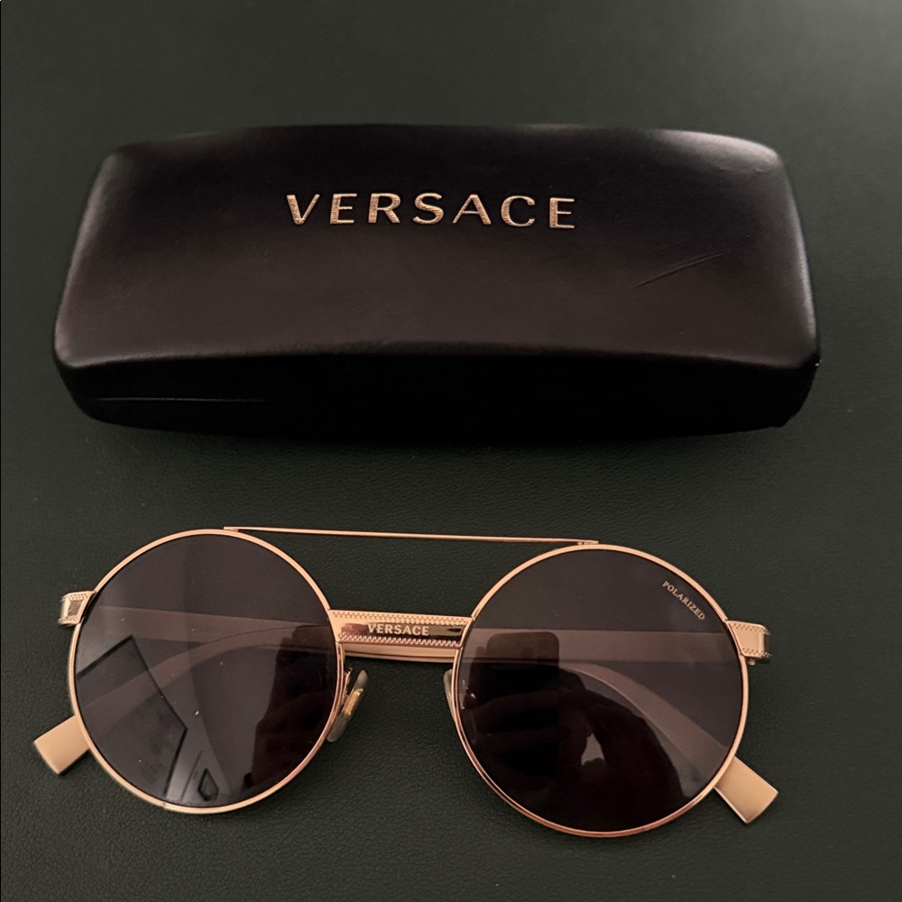Vintage Versace VE2210 1002 Men’s Sunglasses